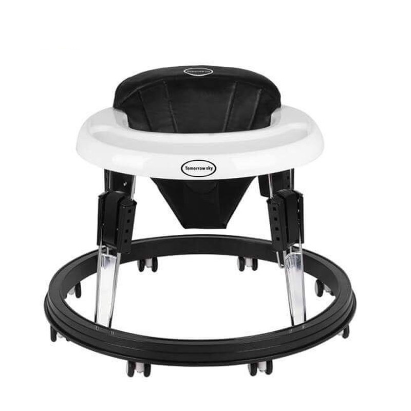 XE TRÒN TẬP ĐI B&W CÓ BÀN ĂN DẶM GẤP GỌN CHO BÉ