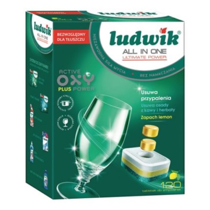 Combo 2 hộp viên rửa bát Ludwik 120 viên