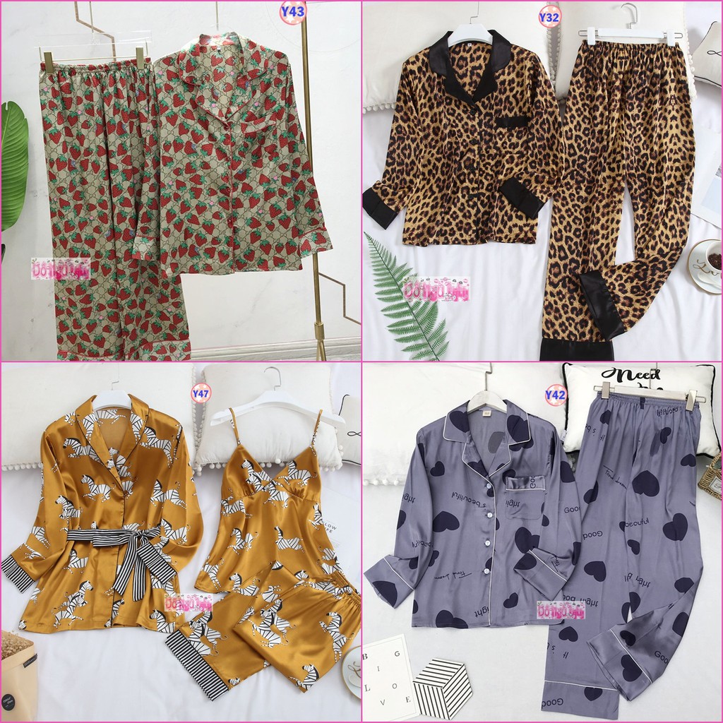 Set 3 món Lụa satin Y47