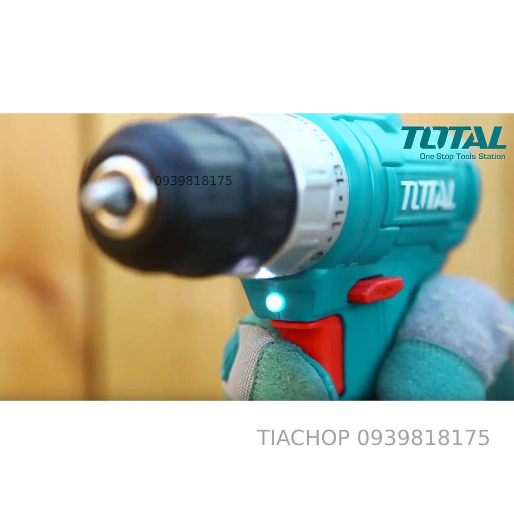 Máy khoan siết vít dùng pin 12V Total TDLI1221