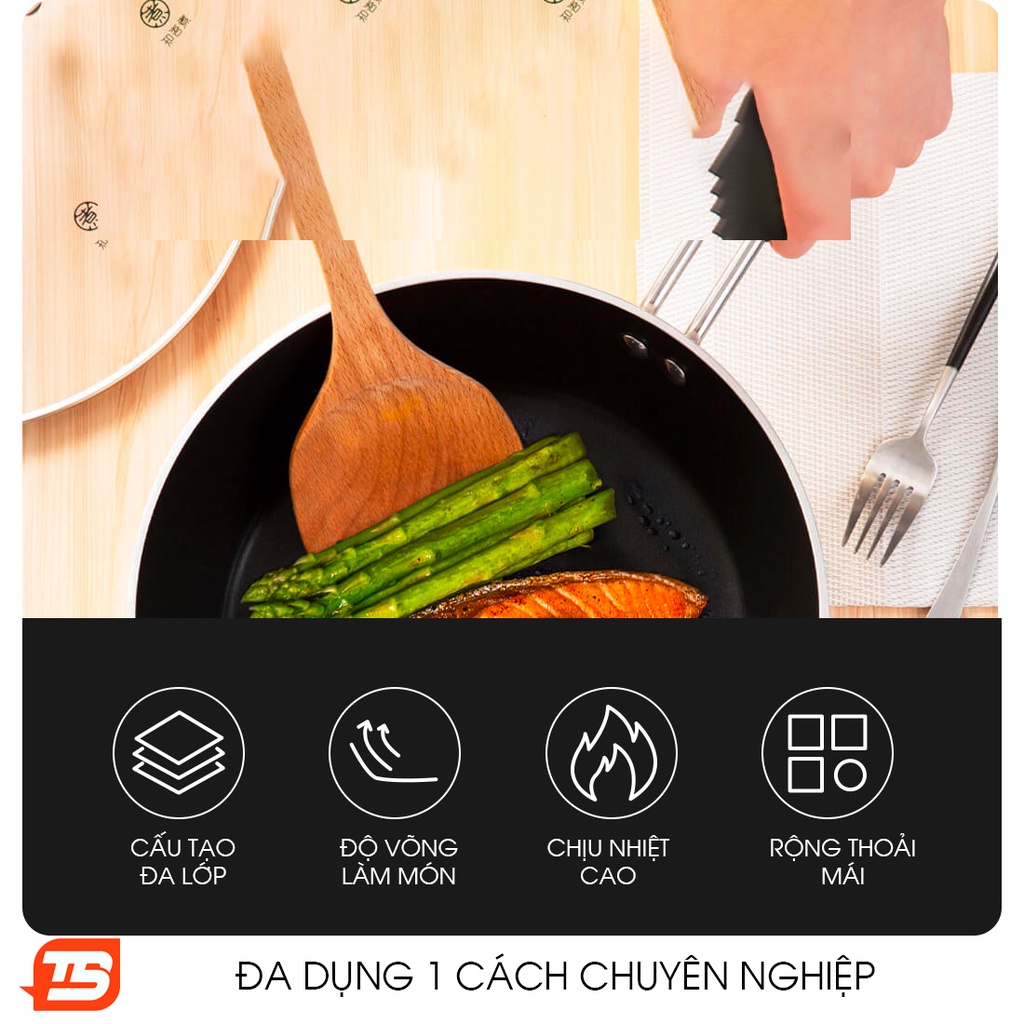 Chảo chống dính Xiaomi ZHIWUZHU 6 lớp Cao Cấp