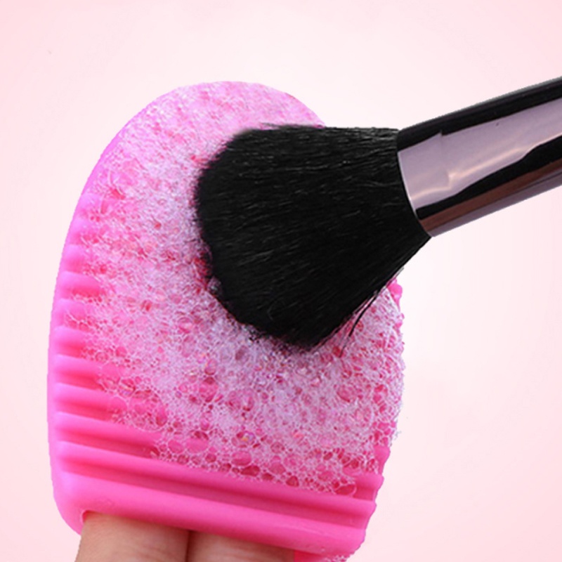 Bộ 3 Miếng Silicone Vệ Sinh Cọ Trang Điểm