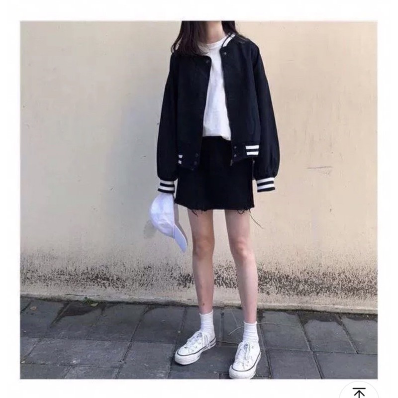 Áo khoác bóng chày dạng ngắn | BigBuy360 - bigbuy360.vn