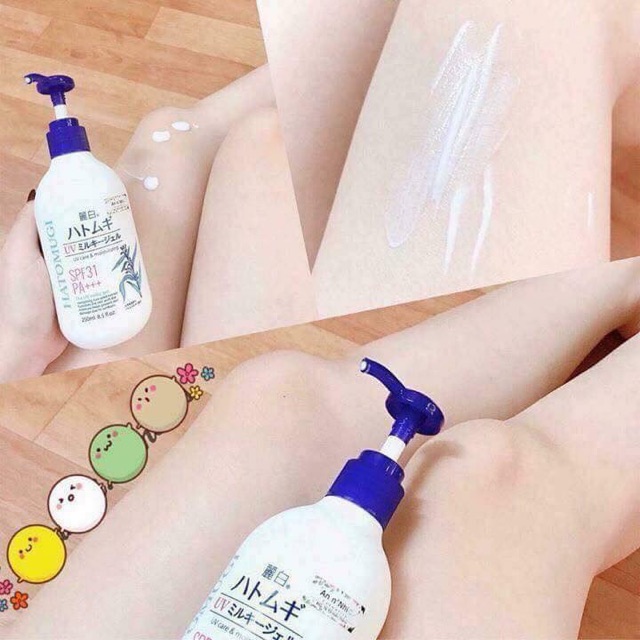 SỮA DƯỠNG THỂ TRẮNG DA CHỐNG NẮNG HATOMUGI MILKY UV SPF31 PA+++ | BigBuy360 - bigbuy360.vn