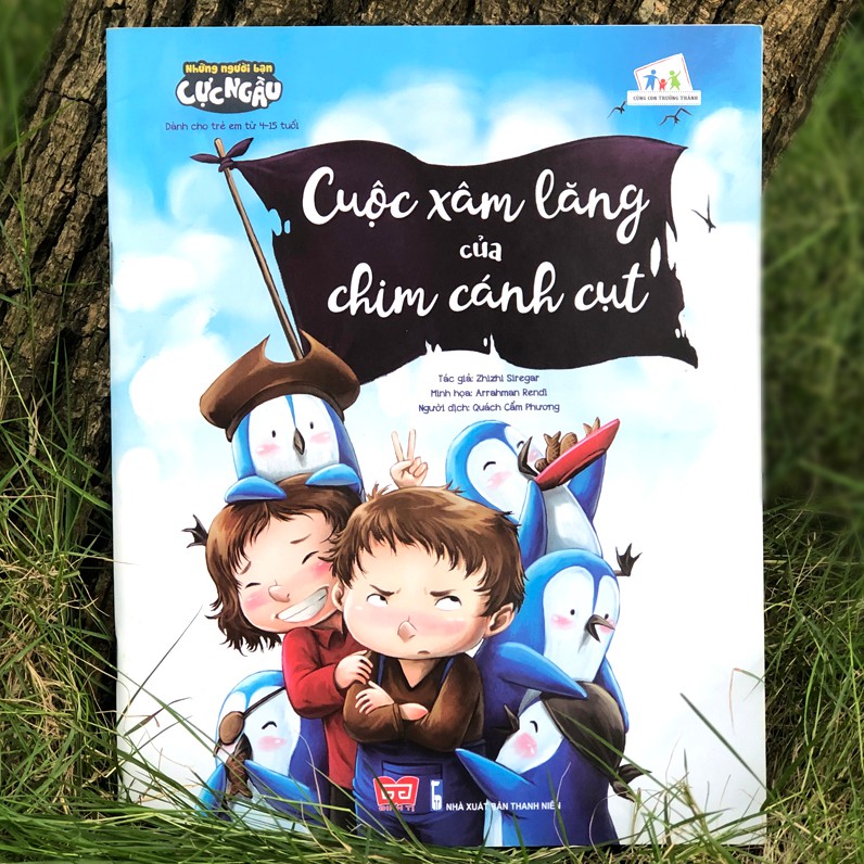 Sách - Những Người Bạn Cực Ngầu - Cuộc Xâm Lăng Của Chim Cánh Cụt | BigBuy360 - bigbuy360.vn