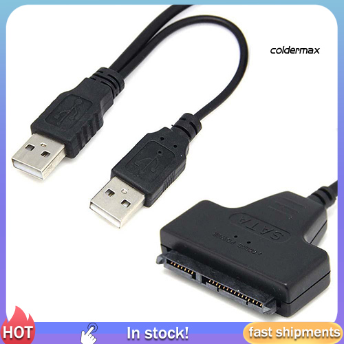 Cáp Chuyển Đổi Usb 2.0 Sang 2.5inch 22pin 7 + 15 Ata Sata 2.0 Hdd / Ssd