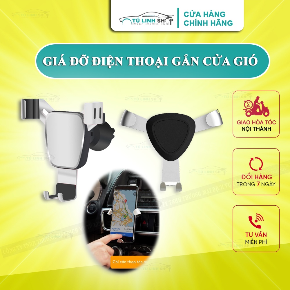 Giá đỡ điện thoại công cơ học cảm ứng trọng lực hợp kim