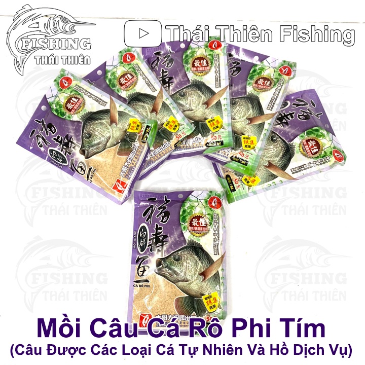 Mồi Câu Cá Rô Phi Tím Đại Ca Đại Dùng Câu Trong Sông Tự Nhiên, Hồ Dịch Vụ