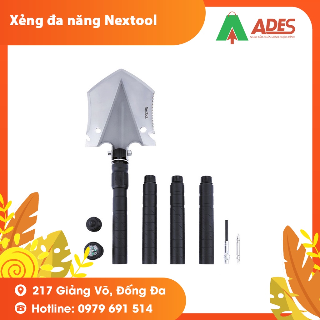 Xẻng đa năng 14 công cụ NEXTOOL - Hàng chính hãng