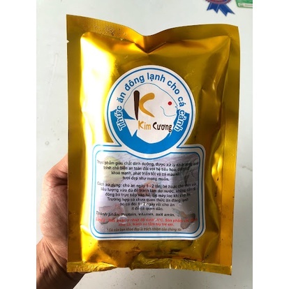 Artemia sinh khối KIM CƯƠNG_dạng viên 5gói/1kg_[Vĩnh Châu]_thức ăn chăm sóc cho cá cảnh_an toàn bể cá_thú vui thủy sinh