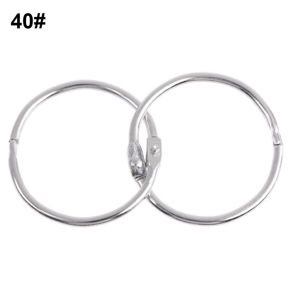 LANFY 10 Kẹp Giấy Kim Loại Hình Lá