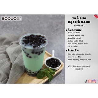 siro boduo bạc hà 2lit