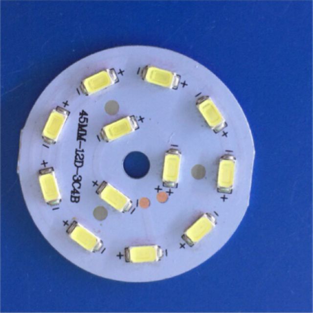 Led miếng tròn 5w 9-12v