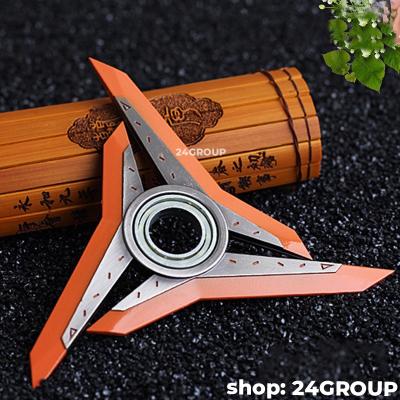 🔶 Đồ chơi con quay Fidget Spinner spiner 3 cánh phi tiêu của Zed siêu phẩm bằng kim loại cực chất LOL liên minh giá rẻ