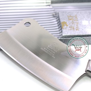 Dao chặt với lưỡi thép lớn không gỉ