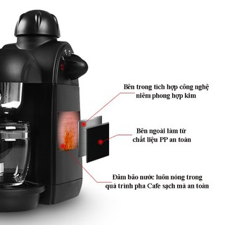 Máy pha cà phê C POT Espresso 5 CUp pha cả hạt