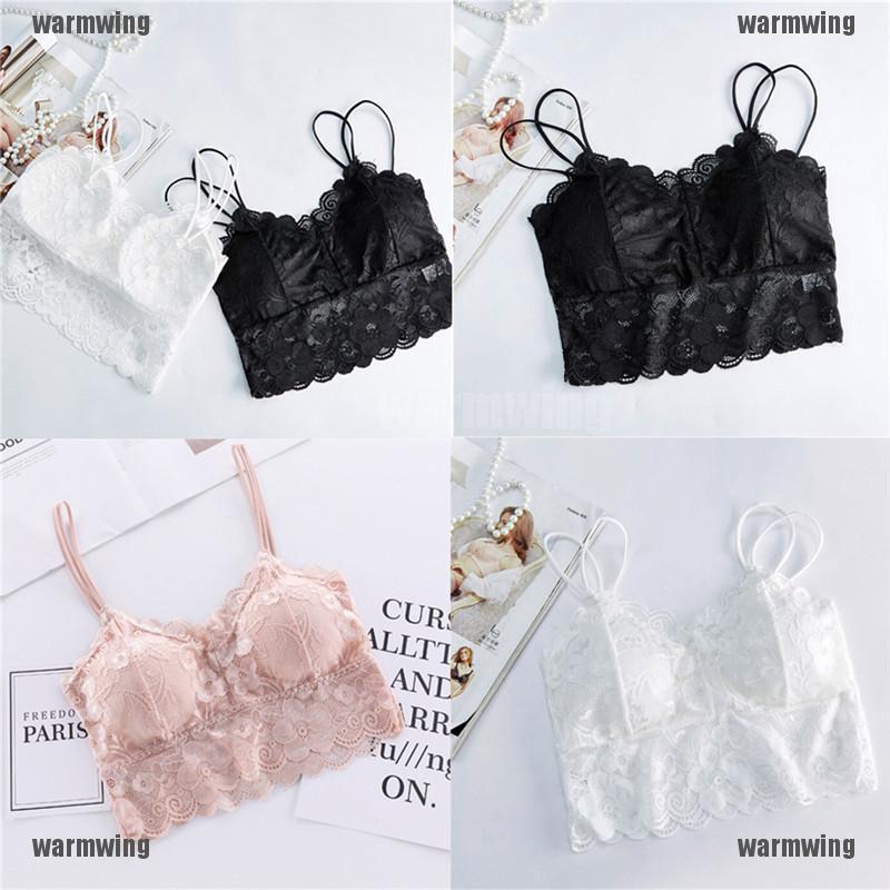 Áo Bralette Ren Không Tay Quyến Rũ
