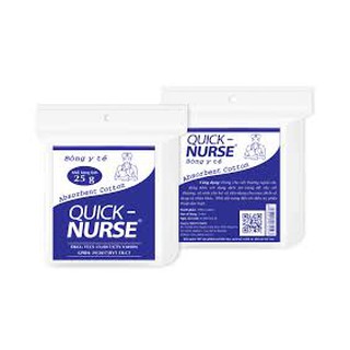Bông y tế Quick nurse gói 25g