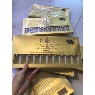 Serum vàng Pháp Puroz Collagen + C