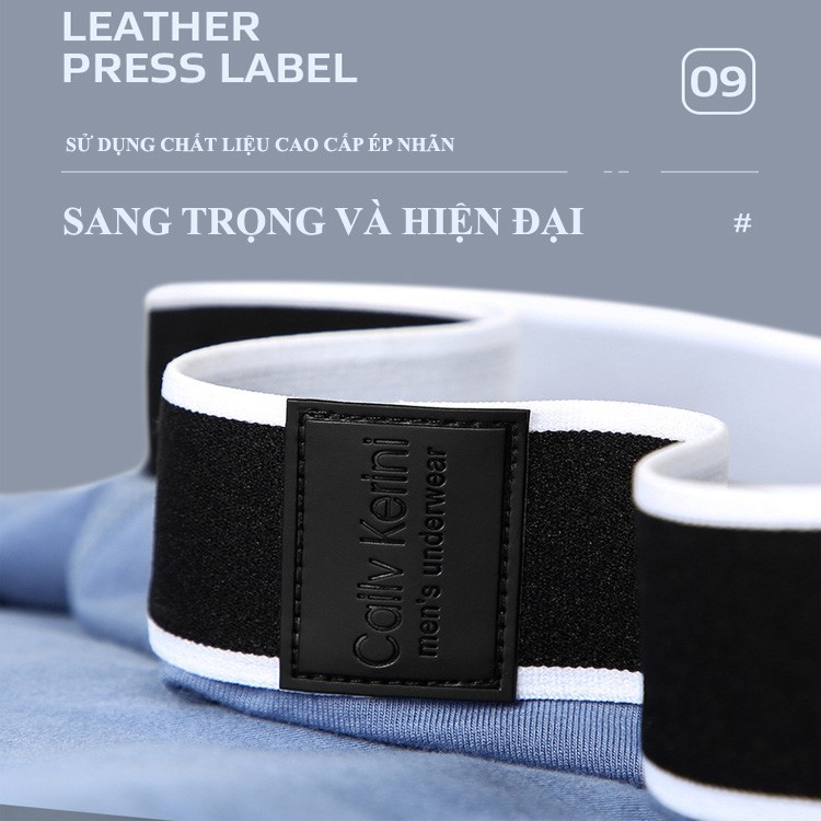 Quần Lót Đùi Nam Boxer Cạp Cao Cailv Kerini hàng cao cấp Sợi Cotton tuyển chọn đàn hồi cao PHỤ KIỆN DRAMA SIP003