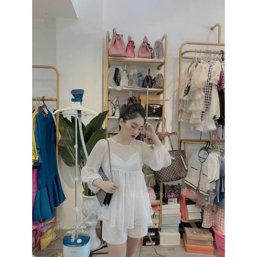 (VIDEO)Set BabyDoll 3 Món Chuẩn Xịn Loại 1 TM | BigBuy360 - bigbuy360.vn