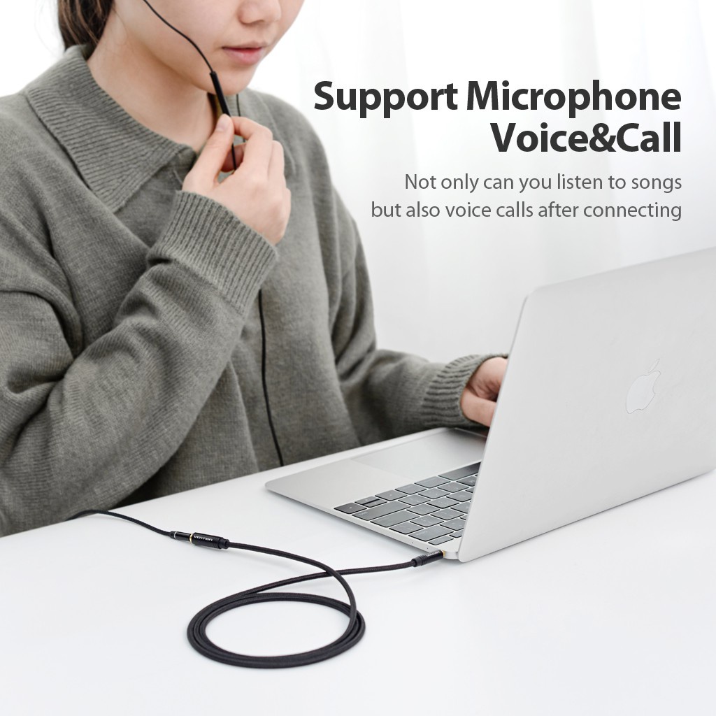 cáp nối dài tai nghe 3.5mm Vention BHBB