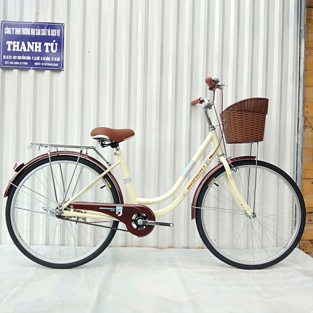 xe đạp mini nhập khẩu HÀN QUỐC  BORGKI siêu nhẹ cho chiều cao phổ thông