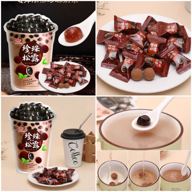 COMBO 5 GÓI KẸO TRÀ SỮA TRÂN CHÂU