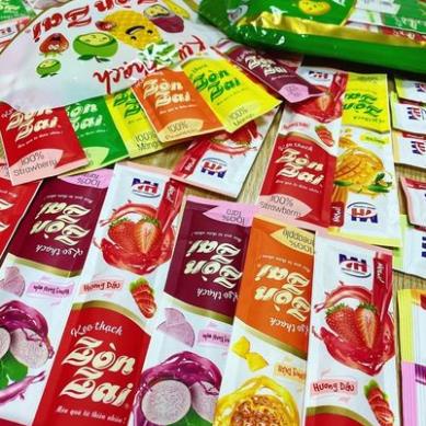 THẠCH RÂU CÂU DÀI ZÒN ZAI SINH TỐ NHIỀU VỊ - NGON RẺ CHẤT LƯỢNG 100G / 250G / 500G