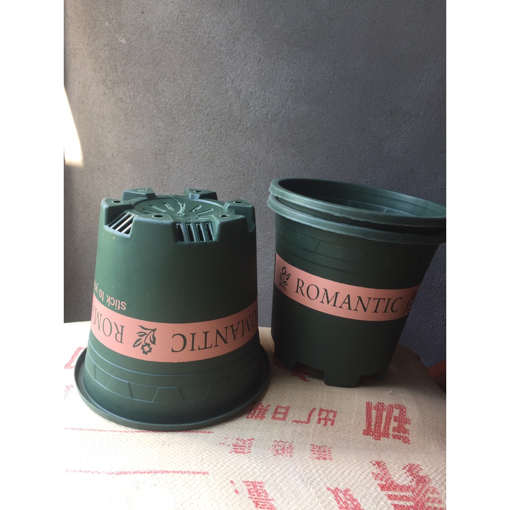 5 CHẬU NHỰA ROMANTIC #2 (BẦU KHAY TÚI ƯƠM, KEO LIỀN SẸO CÂY, KÍCH RỄ MẦM CÂY...)