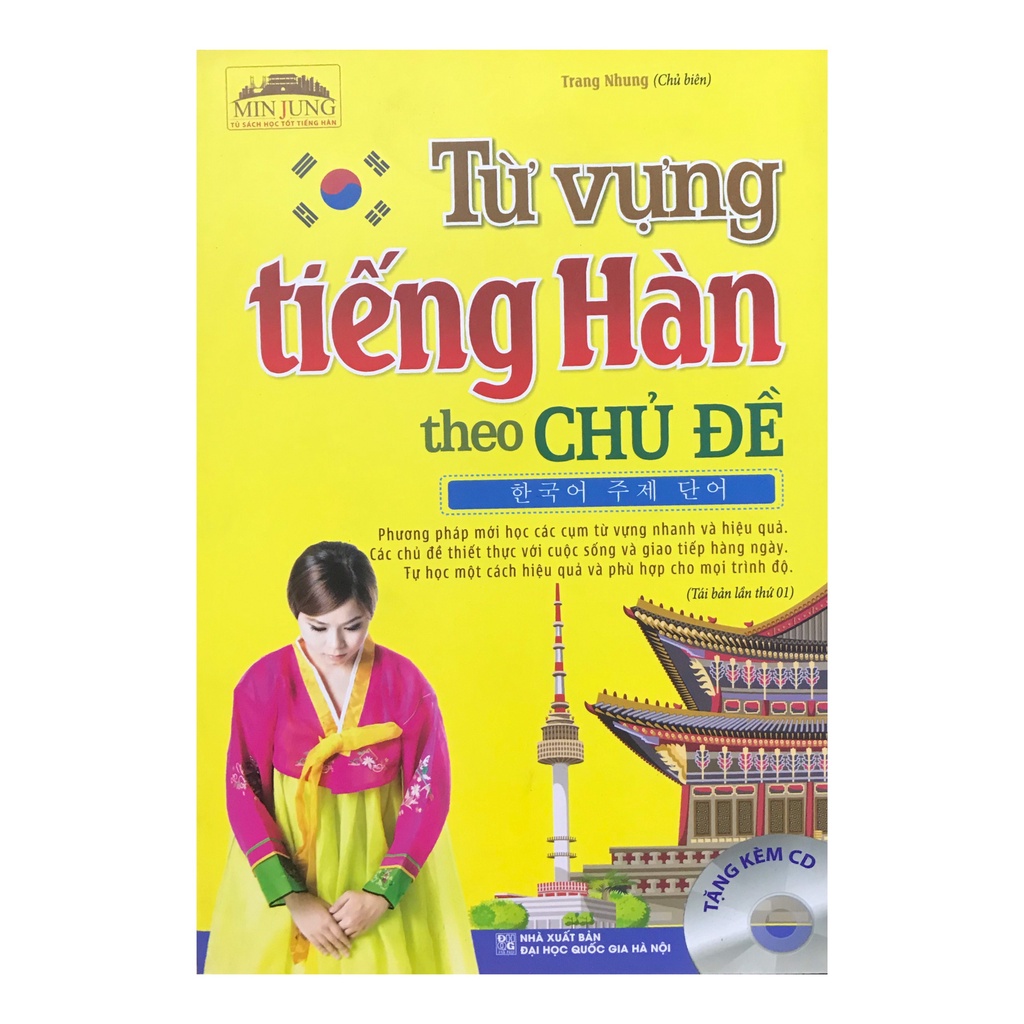 Sách - Từ vựng tiếng Hàn theo chủ đề