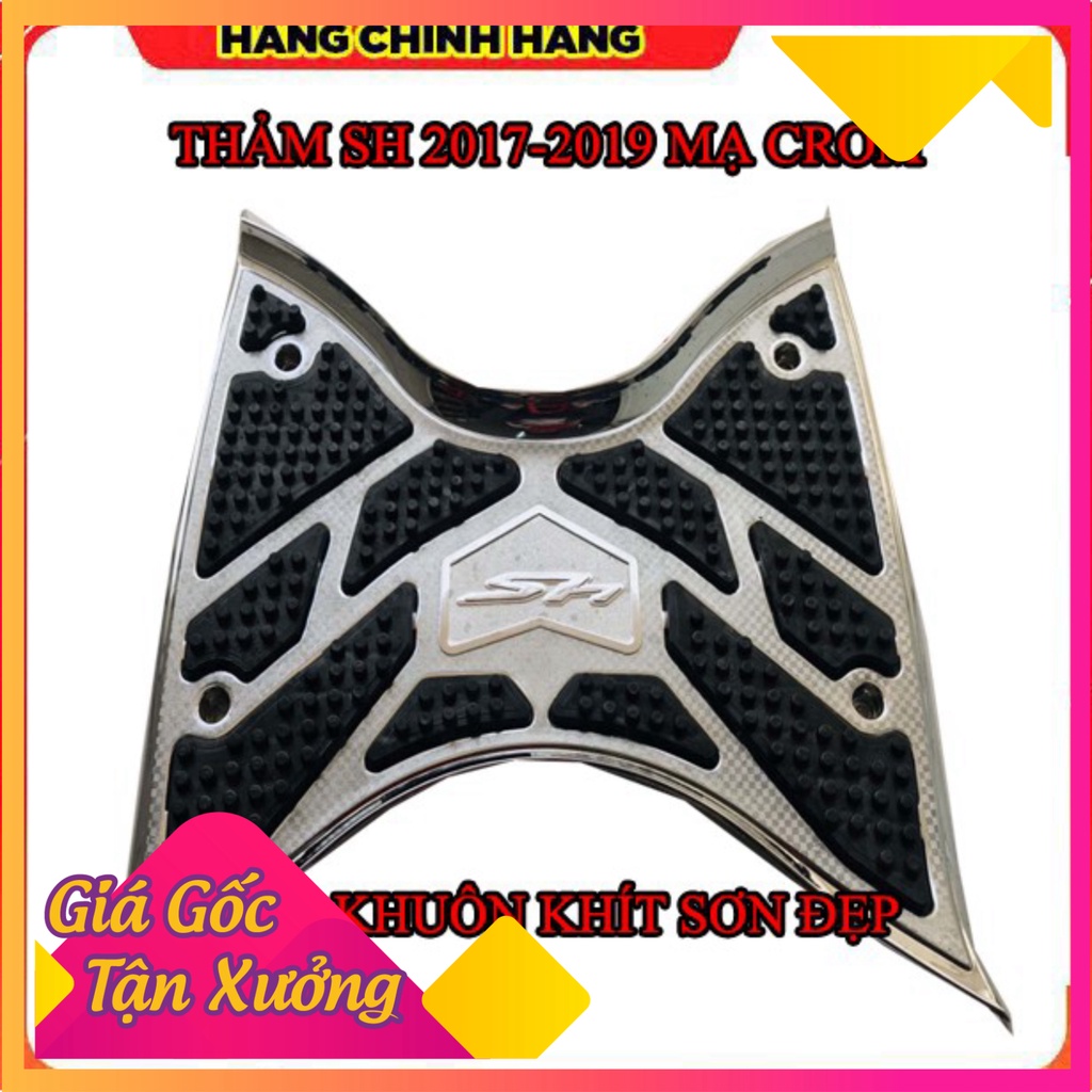 THẢM SH 2017- 2019 MẠ CROM  (Ảnh Sp thật)