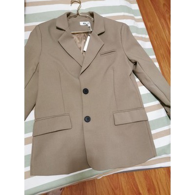 Sẵn Kaki-M(Hàng Đẹp)Áo blazer mùa thu dáng dài thời trang Hàn Quốc-Ảnh thật 7 hình cuối | BigBuy360 - bigbuy360.vn