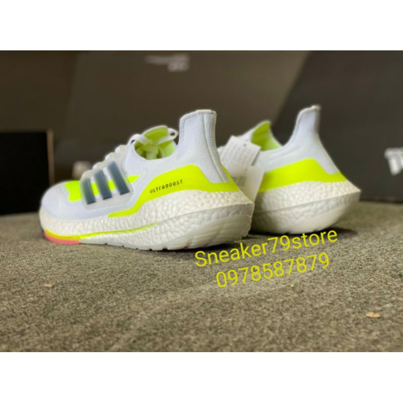 Giày Adidas UltraBoost 21 Solar Yellow FY0377 Men's [Chính Hãng - Auth - Hình Ảnh Sản Phẩm Độc Quyền]