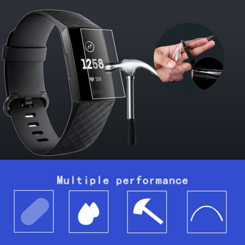 Kính Cường Lực Toàn Màn Hình Cho Fitbit Versa Lite/Versa 2/Charge 2 3