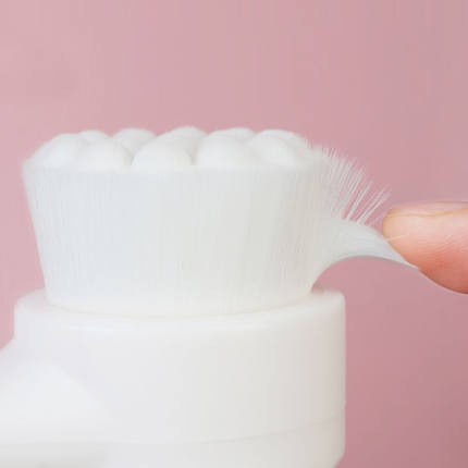 [Hàng mới về] Bàn Chải Silicon Mềm Rửa Mặt Massage Loại Bỏ Mụn Đầu Đen An Toàn Tiện Dụng