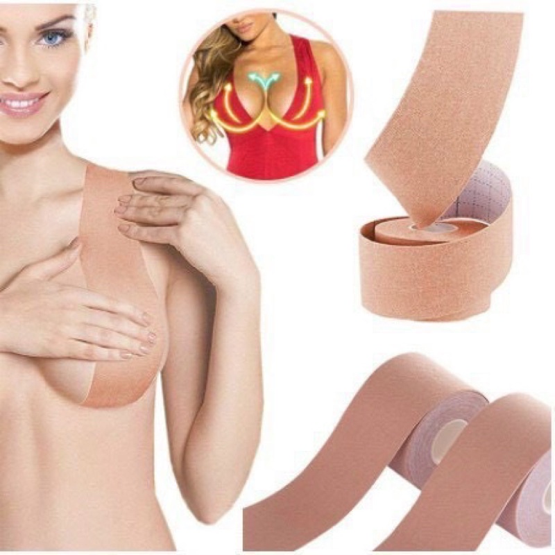 Miếng dán ngực cuộn dễ mặc đồ hở