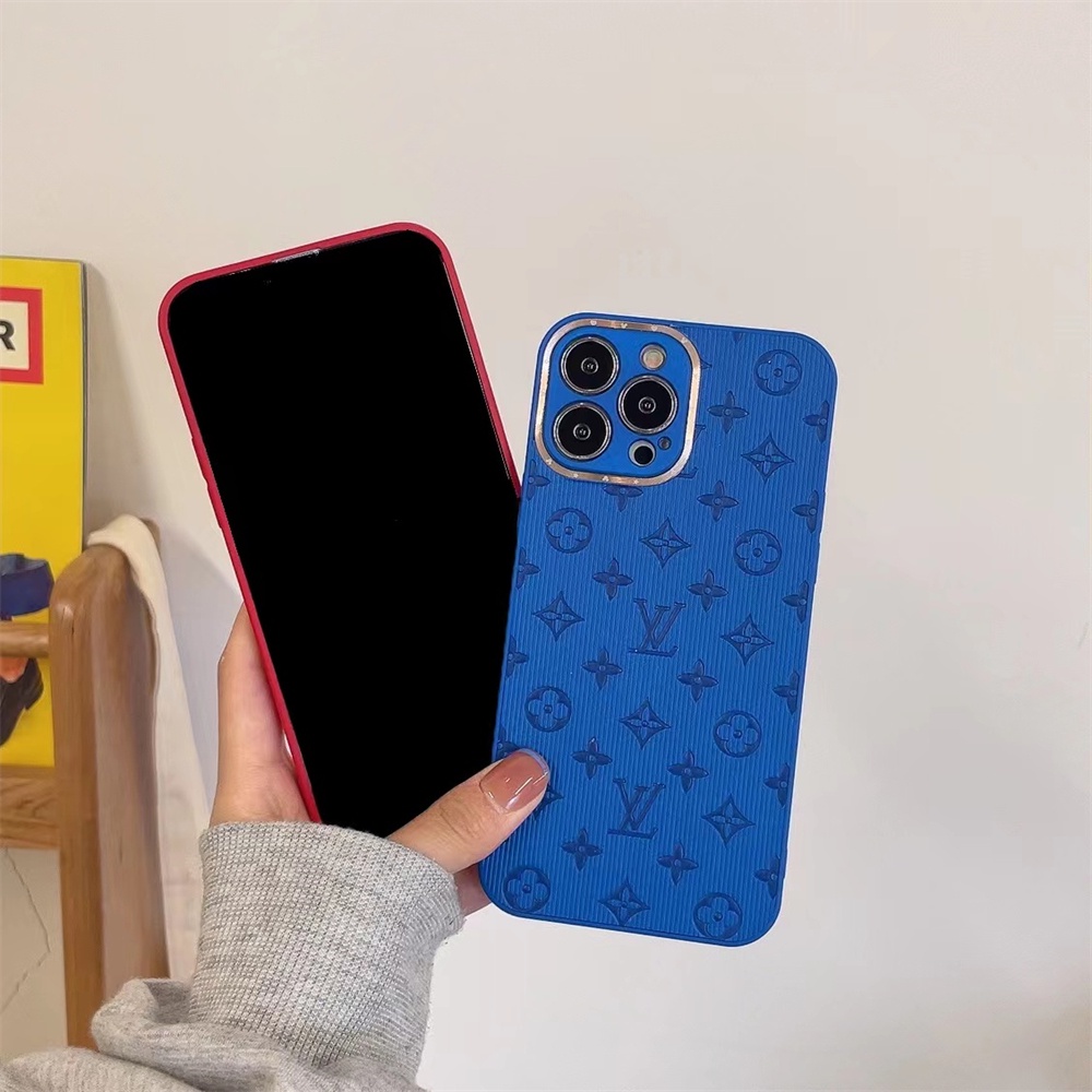 Ốp điện thoại khung kim loại in họa tiết cho IPhone 13 12 11 Pro Max XS Max XR X 8 7 Plus