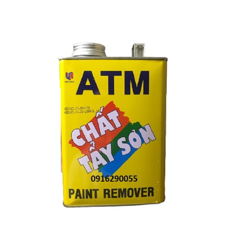Chất Tẩy Sơn ATM 875ml - Dung Dịch Tẩy Vết Sơn Trên Mọi bề Mặt Chất Liệu - vanphongpham.baolinh