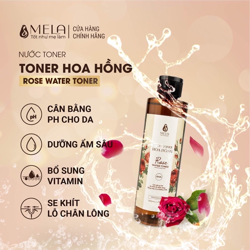 Bộ Sản Phẩm Chăm Sóc Chuyên Sâu MELA, Cấp Ẩm và Làm Sạch Toàn Diện Giảm Thâm và Thu Nhỏ Lỗ Chân Lông - BSP02
