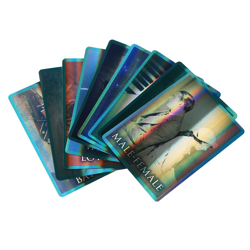 Bộ bài Past Life Oracle (Phiên bản Đặc Biệt) lá óng ánh