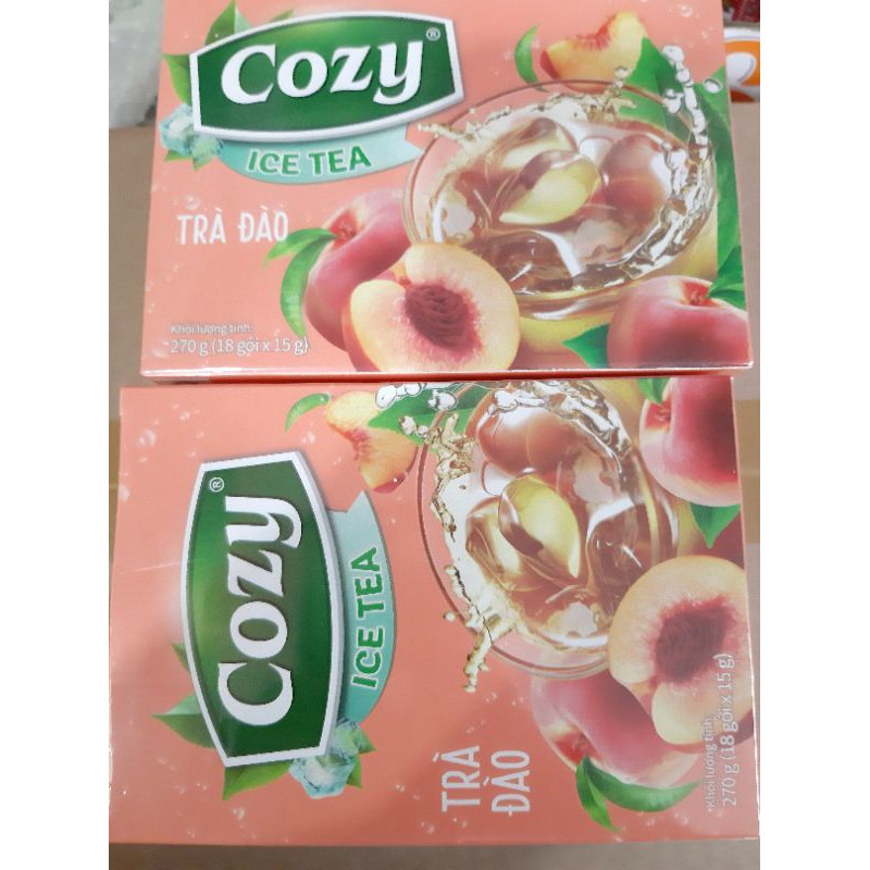 [ Giá dùng thử ] - 1 gói Cozy đào hòa tan 15g