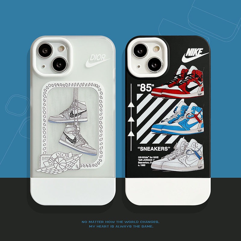 Ốp Điện Thoại in Hình Giày Nike Air Jordan 3 Trong 1 Có Thể Tháo Rời Cho iPhone 13 12 11 Pro Max X XS XR 7 8 Plus