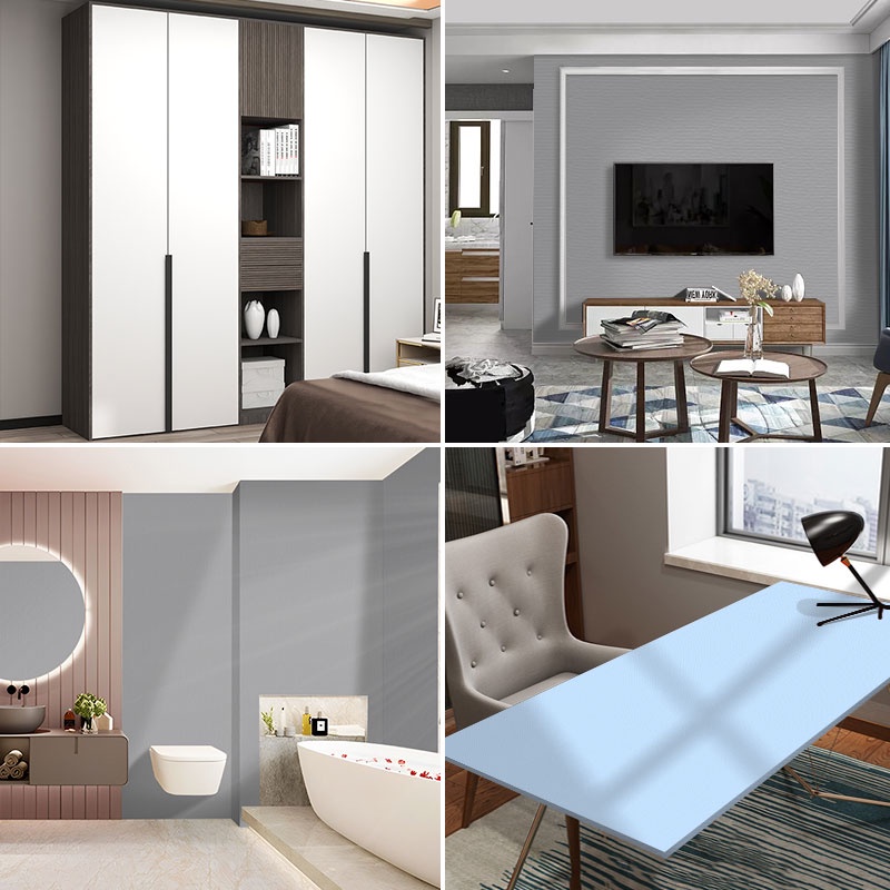 [10m] Giấy Dán Tường Một Màu Decal Dán Tường Màu Trơn có Keo Sẵn Thời Thượng Trơn Nhám nhiều màu keo sẵn chống nước tốt