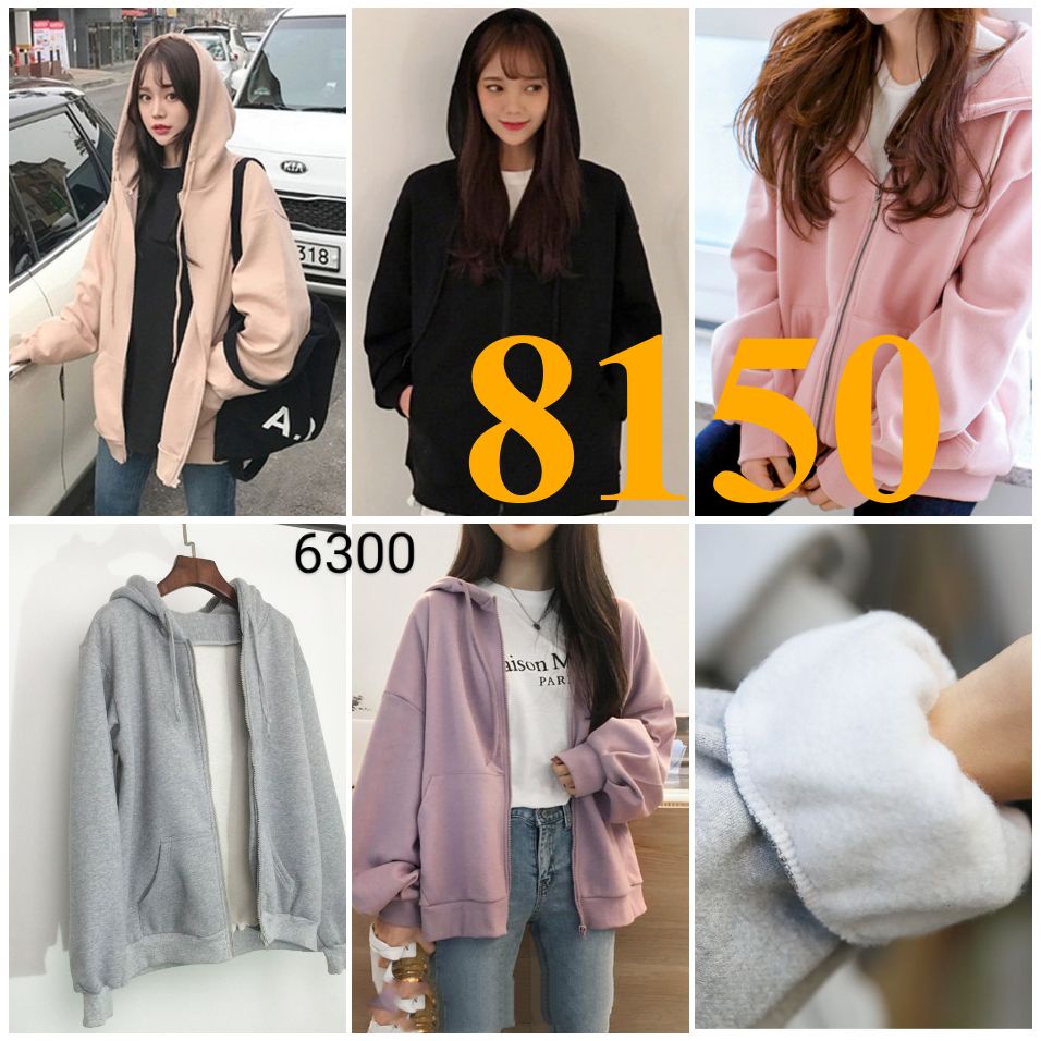 SALE 70K * Mã 8150: Áo khoác nỉ quốc dân hoodie, áo cho bạn teen và mẹ đồng phục, chất nỉ bông