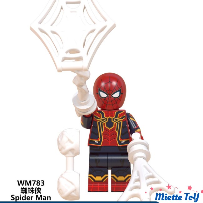 Set mô hình siêu anh hùng Marvel Spiderman Far From Home thu nhỏ đồ chơi cho trẻ em