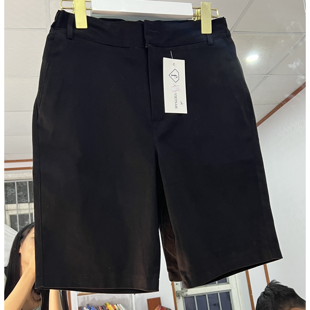 Quần Short Kaki Nam Co Giãn Cạp Chun Cao Cấp Hàn Quốc