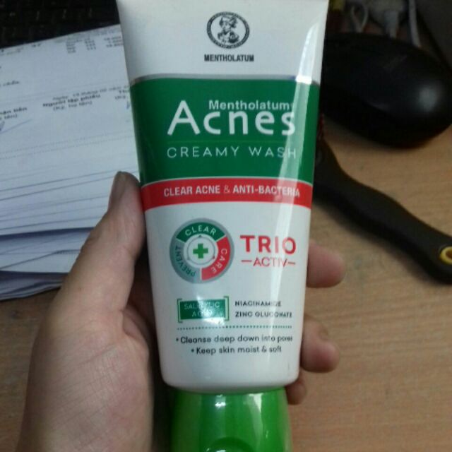 Sữa rửa mặt acnes creamy wash