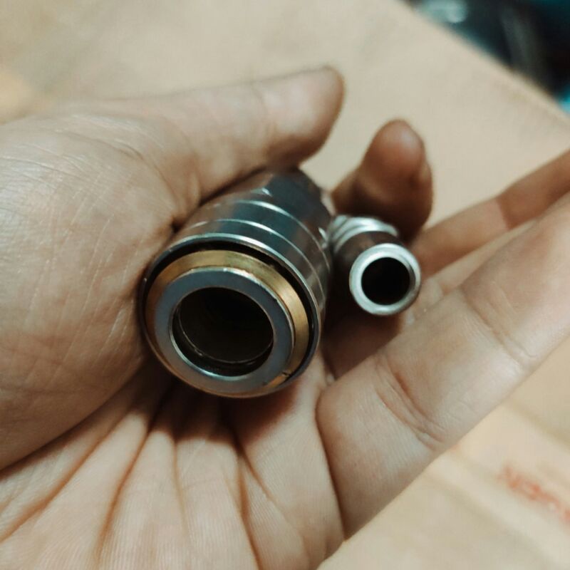 Bộ đầu nối nhanh dây hơi nén khí nhật loại xịn dùng cho ống hơi phi 8, 10, 12. Có bán lẻ đầu to, bé.