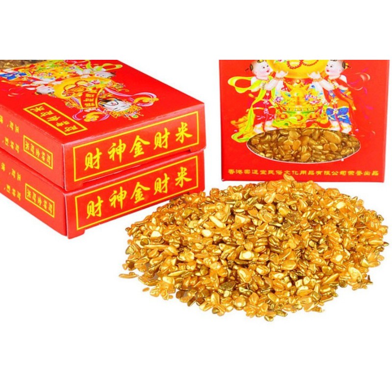 Combo 2 gạo vàng, đồ thờ cúng để ban thần tài